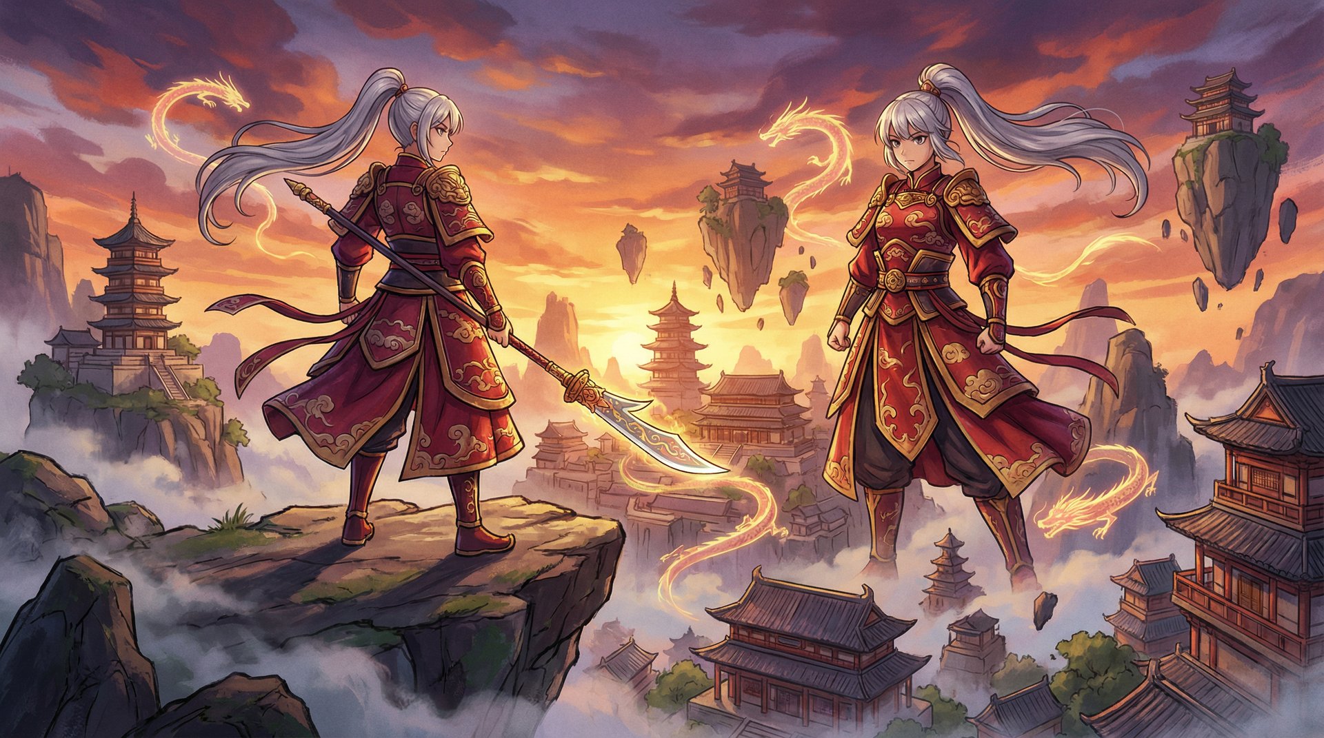 蜜芽迪丽热巴动漫-古装仙侠